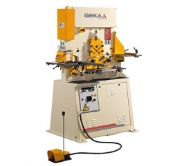 PUNZONATRICE MULTIFUNZIONE GEKA BENDIGROP 50 CE NUOVA 6 stazioni di lavoro  usato ASPO 10 Q.li MOTORIZZATO - IRON immagine Varie Macchinari usati in vendita